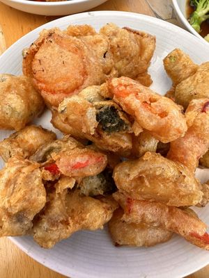 Vegetable Tempura   at Thai Street Food in Worthing