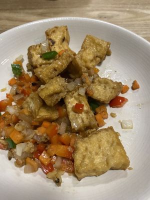 Salt & Pepper Tofu  at Thai Street Food in Worthing