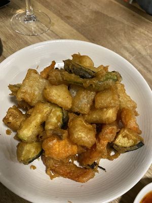 Veg Tempura   at Thai Street Food in Worthing