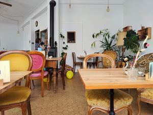 Interior at Café zum goldige Velo in Basel