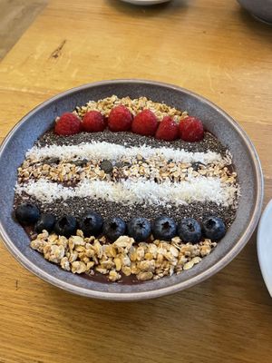 Açai bowl  at When Dreams Come True in Berlin