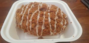 Biscoff donut at Kilted Donut in Edinburgh