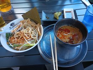 Cold noodle tan tan, so good at The Ramen Butcher  in Vancouver