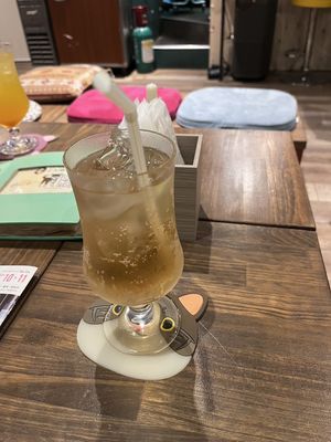 Ginger Ale at Ashiyu Cafe & Bar Donyoku in Tokyo