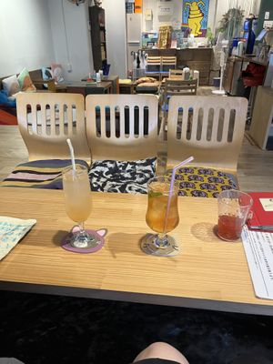   at Ashiyu Cafe & Bar Donyoku in Tokyo