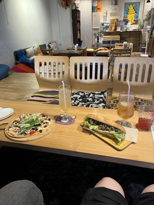   at Ashiyu Cafe & Bar Donyoku in Tokyo