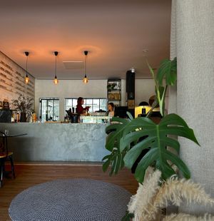 Inside the shop. Cosy.  at OVO Coffee in Corroios