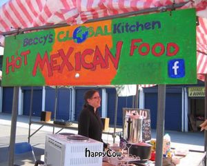 Beccy changes her world menu each week at Beccy's Global Kitchen in Nottingham