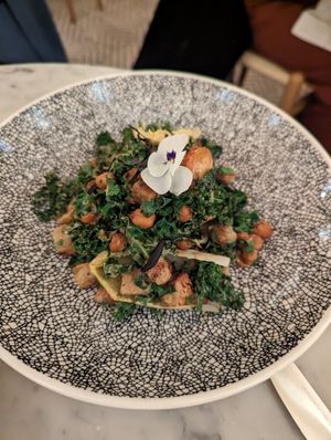 Kale salad at The Wesley in New York City