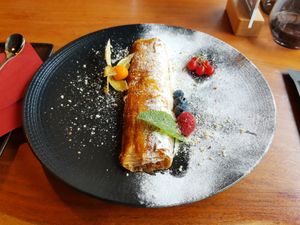 Dessert at Jack's Cevap House in Zurich