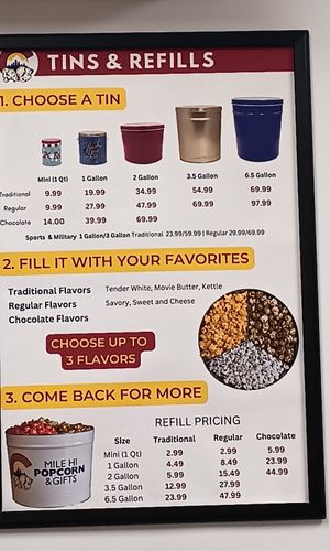 Speciality orders at Mile Hi Popcorn and Gifts in Centennial