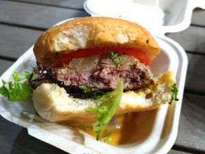 Impossible burger at Toasted in Winter Park