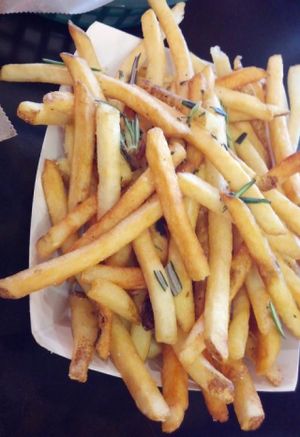 Natural Cut Fries in Truffle Oil w/ Rosemary at Toasted in Winter Park