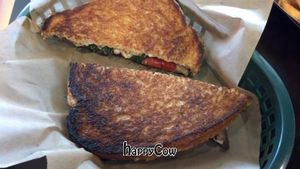 Roasted Vegetable Grilled Vegan Cheese at Toasted in Winter Park