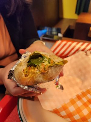 Little spicy filling but still good   at Hyeopjae Nachos in Jeju