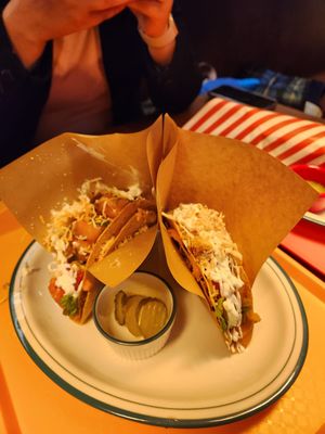 Hard tacos (tortilla chips)  at Hyeopjae Nachos in Jeju