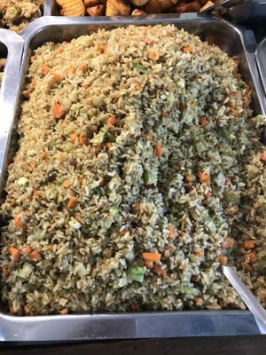 Fried rice with vegetables 🥰 - 🌱 vegan   at Ever Green in Mendoza