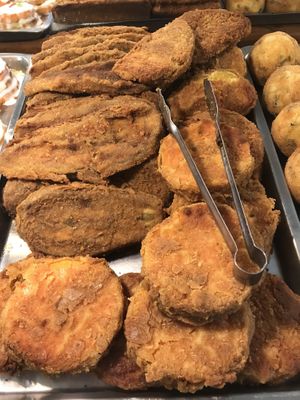 Eggplant, pumpkin and sweet potato Milanese - 🌱 vegan  at Ever Green in Mendoza