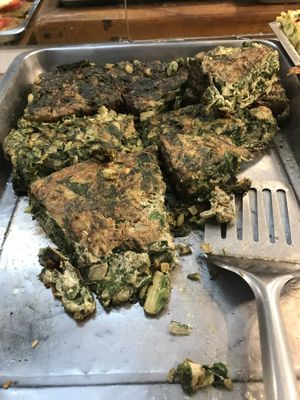 Swiss chard omelette - 🥚 ovo vegetarian   at Ever Green in Mendoza