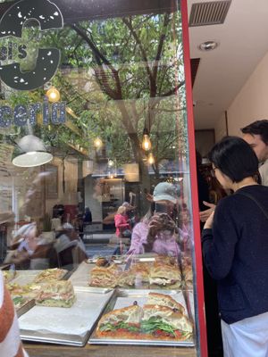   at Daniel's Focacceria in San Sebastian