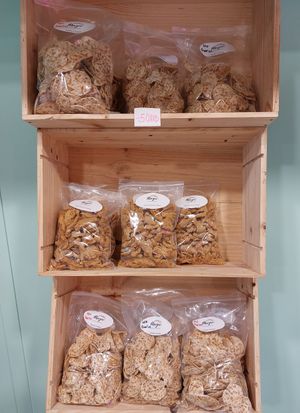 (Handmade) Tempeh Chips at Mayse Pizzeria in Kowloon