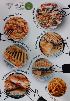 Menu at Mayse Pizzeria in Kowloon