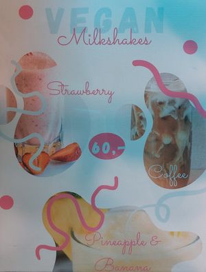 Vegan Milkshakes at Mayse Pizzeria in Kowloon