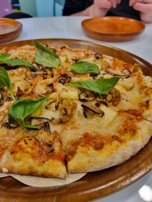 Tom yum at Mayse Pizzeria in Kowloon