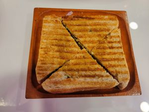 Avocado toastie. at Mayse Pizzeria in Kowloon
