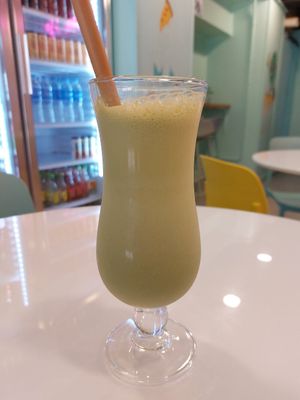 Matcha Milkshake at Mayse Pizzeria in Kowloon