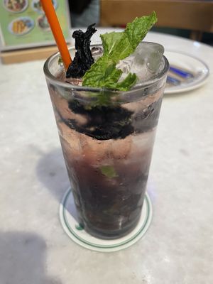 tiger’s blood (???) drinkk  at Ginger Farm Kitchen - Iconsiam in Bangkok