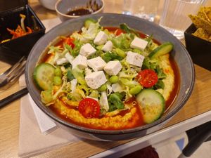 Amanida japonesa at Cafeteria Kasa Hanaka in Barcelona