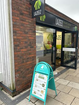 Exterior   at Lazeez Falafel Salad Bar in Durham