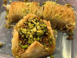 Baklava  at Lazeez Falafel Salad Bar in Durham