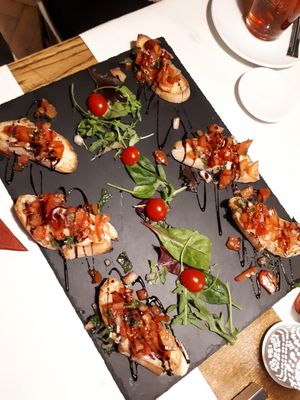 Bruschetta at Restaurant Worpsweder Bahnhof in Worpswede