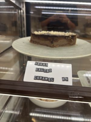 Vegan cake  at Philosopheat in Barcelona