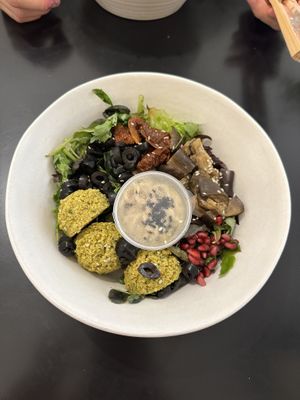Falafel bowl  at Philosopheat in Barcelona