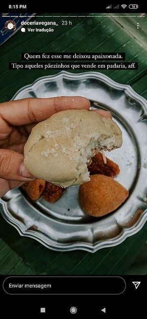 Pãozinho delícia at Doceria Vegana in Irece