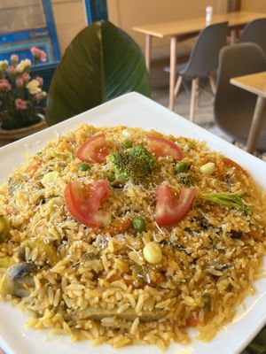   at Govinda's Vegetariano & Vegano in Cuenca