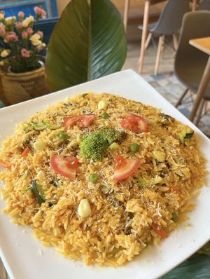   at Govinda's Vegetariano & Vegano in Cuenca