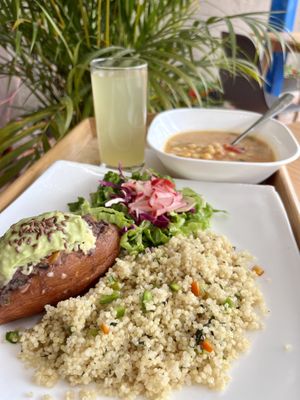   at Govinda's Vegetariano & Vegano in Cuenca