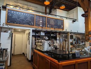 Inside. at Off The Tracks Cafe in Vancouver