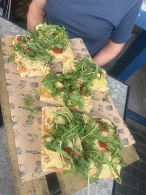 Artichoke focaccia   at That's Panaro in Sorrento