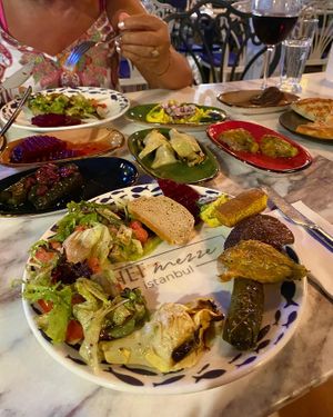 My plate  at Chefmezze Mersin in Mersin