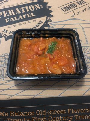 Alayet banadoura at Operation Falafel  in Abu Dhabi