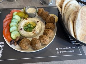 Falafel   at Operation Falafel  in Abu Dhabi