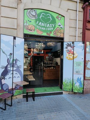  at FANTASY Vegan Food in Barcelona