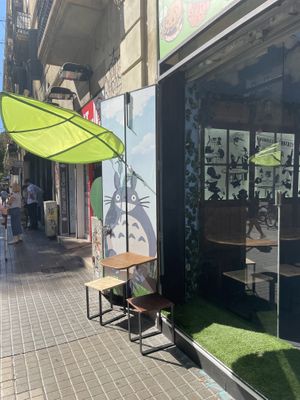 Entrance  at FANTASY Vegan Food in Barcelona