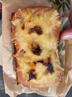 Vegan panini  at FANTASY Vegan Food in Barcelona