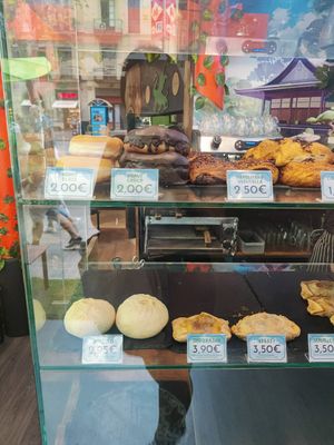 Chocolate stuff at FANTASY Vegan Food in Barcelona